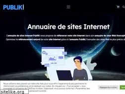 Sites similar to publiki.fr
