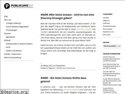 Sites similar to publikumsrat.de
