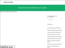 Sites similar to publipharm.fr