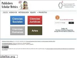 Sites similar to publishers-scholarmetrics.info
