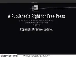 Sites similar to publishersright.eu