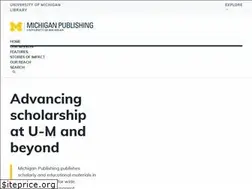 Sites similar to publishing.umich.edu