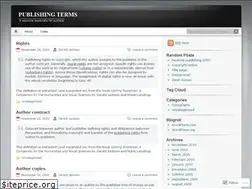 Sites similar to publishingterms.wordpress.com