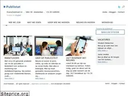 Sites similar to publistat.nl