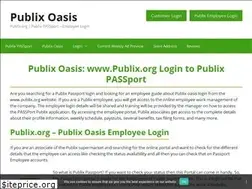 Sites similar to publixoasis.info