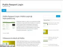 Sites similar to publixpassportlogin.com