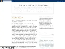 Sites similar to pubmedsearches.blogspot.com