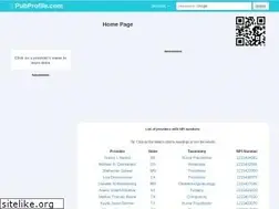 Sites similar to pubprofile.com