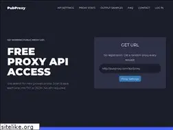 Sites similar to pubproxy.com