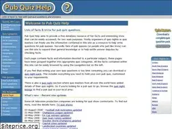 Sites similar to pubquizhelp.com