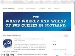 Sites similar to pubquizzy.com