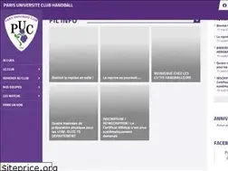 Sites similar to puc-handball.com