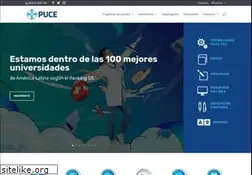 Sites similar to puce.edu.ec