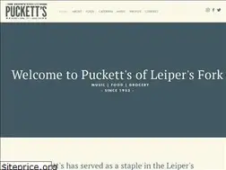 Sites similar to puckettsofleipersfork.com