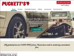 Sites similar to puckettswrecker.com