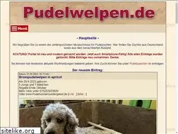 Sites similar to pudelwelpen.de