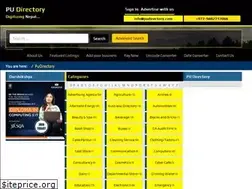 Sites similar to pudirectory.com