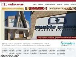 Sites similar to pueblonuevobautista.com.ar