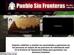Sites similar to pueblosinfronteras.org