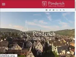 Sites similar to puenderich.de
