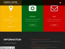 Sites similar to puente-coffee.com