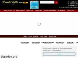 Sites similar to puentehillscdjr.com