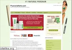 Sites similar to puerariaherb.com