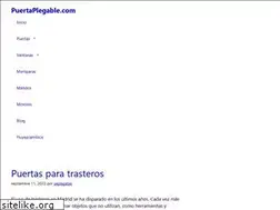 Sites similar to puertaplegable.com