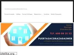 Sites similar to puertasacorazadasweb.com