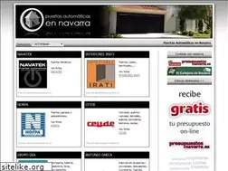 Sites similar to puertasautomaticasnavarra.com