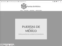 Sites similar to puertasenmexico.com