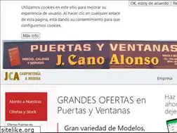 Sites similar to puertasjcanoalonso.com