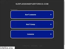 Sites similar to puertoricosurfinglessons.com
