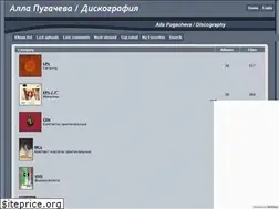 Sites similar to pugacheva-disc.ru