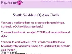 Sites similar to pugetsounddj.com