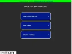 Sites similar to pugetsoundfresh.org