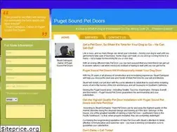 Sites similar to pugetsoundpetdoors.com