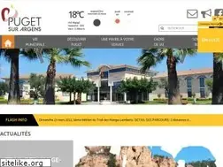 Sites similar to pugetsurargens.fr