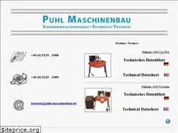 Sites similar to puhl-maschinenbau.de