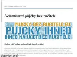 Sites similar to pujcky-bez-rucitele.eu