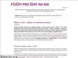 Sites similar to pujcky-pro-zeny-na-md.cz