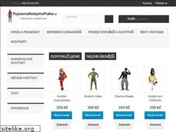 Sites similar to pujcovnakostymupraha.cz