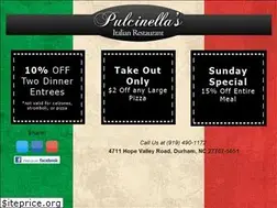 Sites similar to pulcinellasitalianrestaurant.com