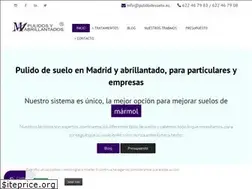 Sites similar to pulidodesuelo.es