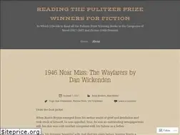 Sites similar to pulitzernovels.wordpress.com