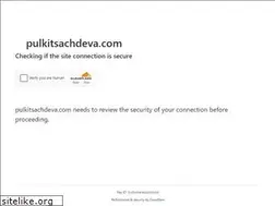 Sites similar to pulkitsachdeva.com