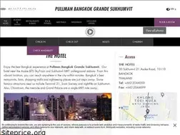 Sites similar to pullmanbangkokgrandesukhumvit.com
