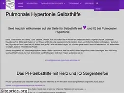 Sites similar to pulmonale-hypertonie.de