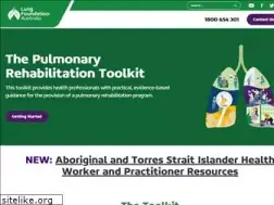 Sites similar to pulmonaryrehab.com.au