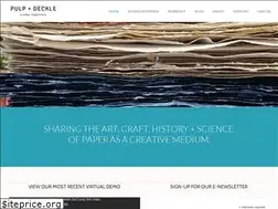 Sites similar to pulpanddeckle.com